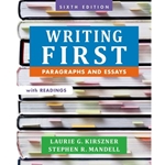 WRITING FIRST WITH READINGS