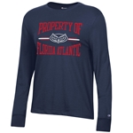 PROPERTY OF FLORIDA ATLANTIC LONG SLEEVE TEE