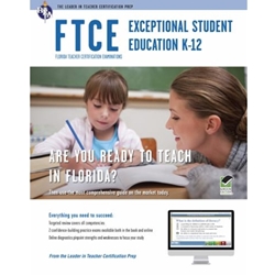 FTCE EXCEPTIONAL STUDENT EDUCATION K-12 BOOK + ONLINE (FTCE TEACHER CERTIFICATION TEST PREP)