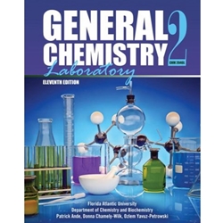 GENERAL CHEMISTRY 2 LAB MANUAL