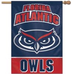 FLORIDA ATLANTIC VERTICAL FLAG 28" X 40"