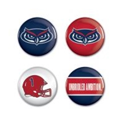 FOOTBALL BUTTONS 4 PACK