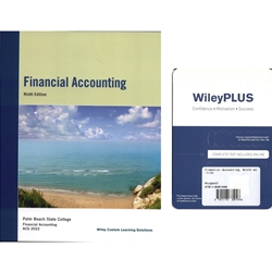 Booksmart - FINANCIAL ACCOUNTING (CUSTOM) BOOK W/ WILEYPLUS CODE