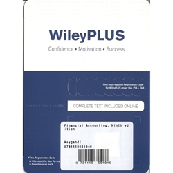 WILEYPLUS CODE W/ EBOOK FOR FINANCIAL ACCOUNTING